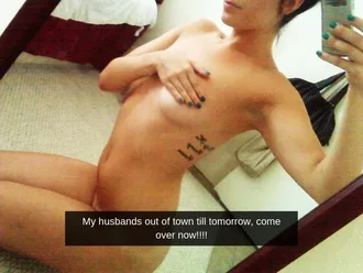 lady sending naked selfie to her husbands best friend